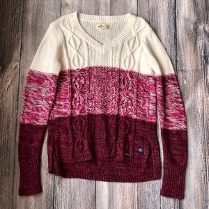 BNWT. Super cozy color block sweater